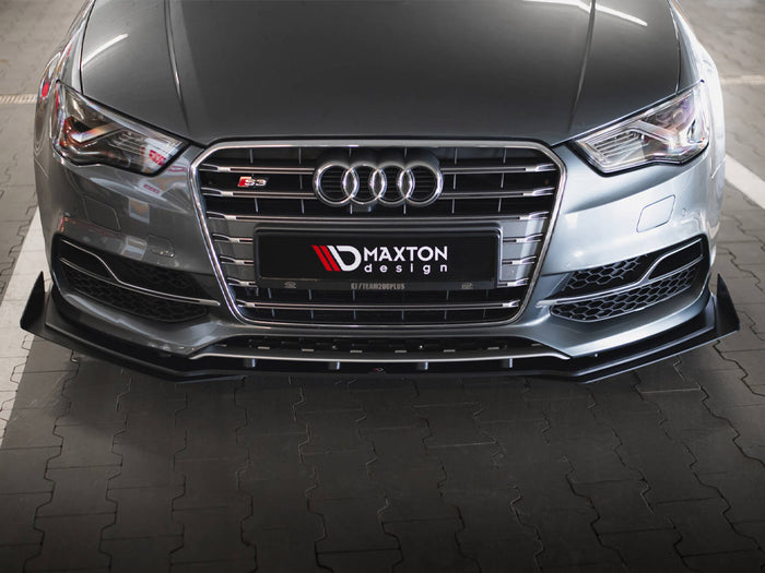 Audi S3 / A3 S-Line Sedan 8V Front Flaps - Maxton Design