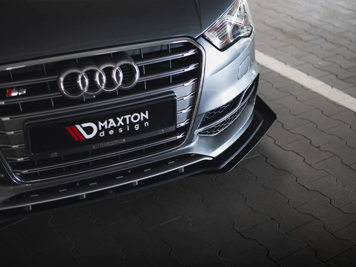 Audi S3 / A3 S-Line Sedan 8V Front Flaps - Maxton Design