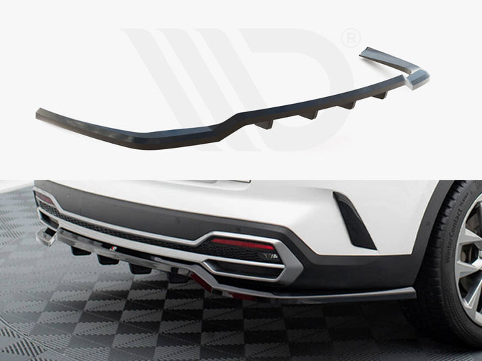 Kia Sorento Mk4 Central Rear Splitter (Vertical Bars) - Maxton Design