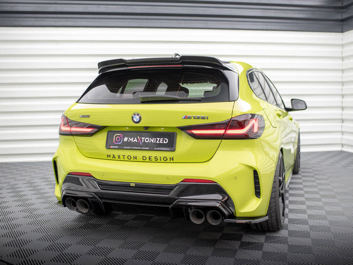 BMW 1 M-Pack / M135i F40 Rear Side Splitters V.10 (For rear valance v.2) - Maxton Design