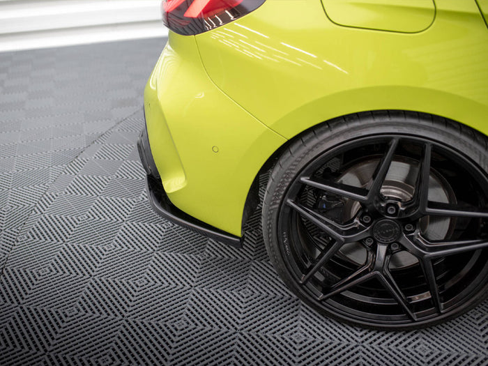 BMW 1 M-Pack / M135i F40 Rear Side Splitters V.10 (For rear valance v.2) - Maxton Design