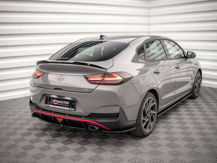Hyundai I30 Fastback N-Line Mk3 Facelift Rear Side Splitters - Maxton Design