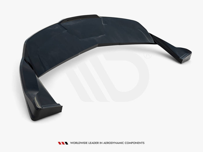 Tesla Model S Plaid Mk1 Facelift Rear Splitter (Vertical Bars) V.2 - Maxton Design