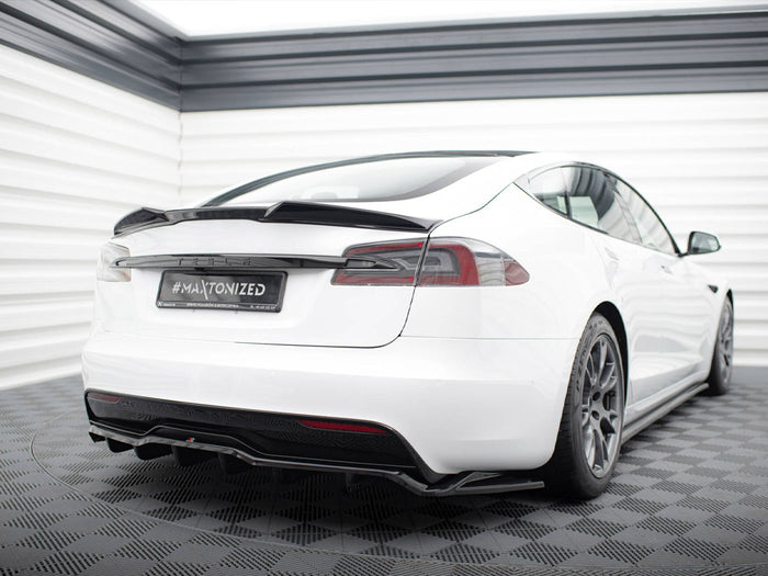 Tesla Model S Plaid Mk1 Facelift Spoiler CAP 3D - Maxton Design