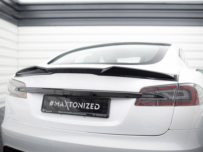 Tesla Model S Plaid Mk1 Facelift Spoiler CAP 3D - Maxton Design