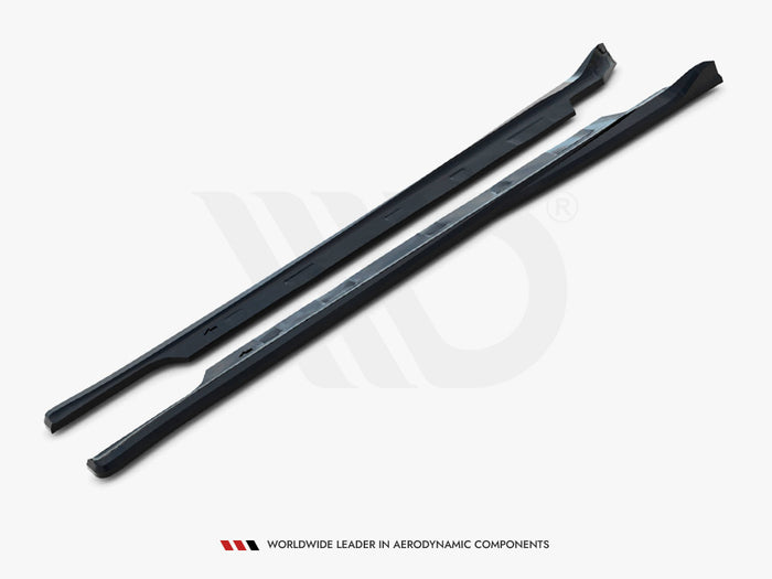 Tesla Model S Plaid Mk1 Facelift Side Skirts Diffusers V.1 - Maxton Design