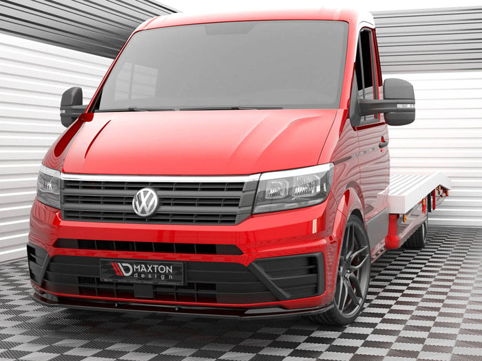 Volkswagen Crafter Mk2 Front Splitter V.1 - Maxton Design