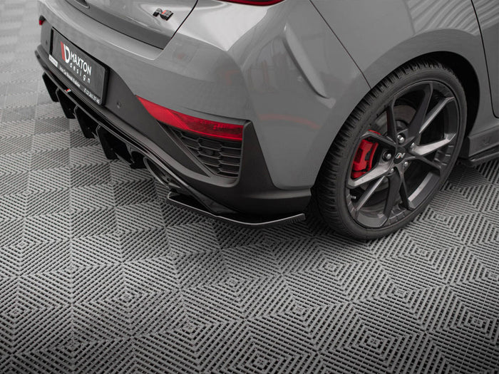 Hyundai I30 N Hatchback Mk3 Facelift Rear Side Splitters V.5 - Maxton Design