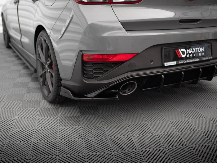 Hyundai I30 N Hatchback Mk3 Facelift Rear Side Splitters V.6 - Maxton Design