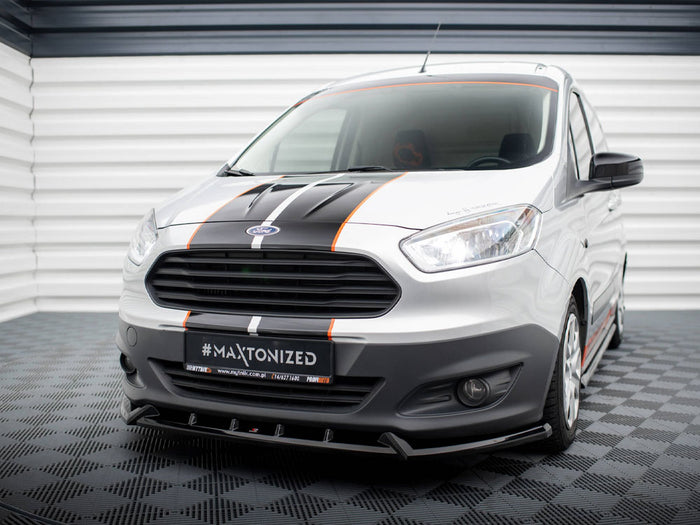 Ford Transit Courier Mk1 Front Splitter - Maxton Design