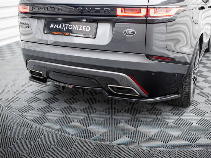 Rear Splitter (Vertical Bars) Land Rover Range Rover Velar R-Dynamic Mk1 - Maxton Design