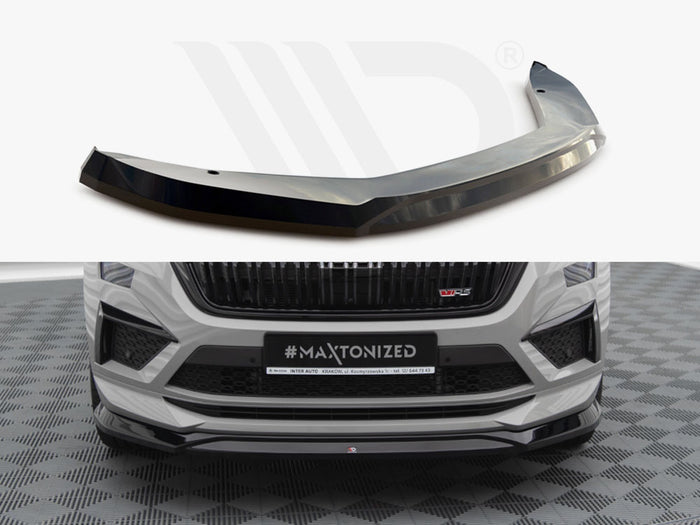 Front Splitter V.2 Skoda Kodiaq RS Mk1 Facelift - Maxton Design
