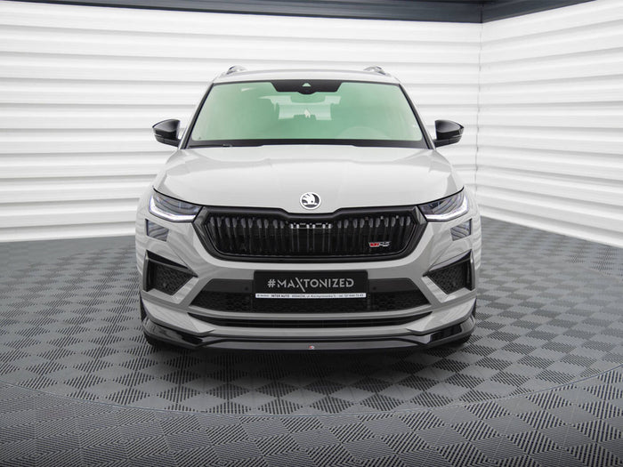 Front Splitter V.2 Skoda Kodiaq RS Mk1 Facelift - Maxton Design