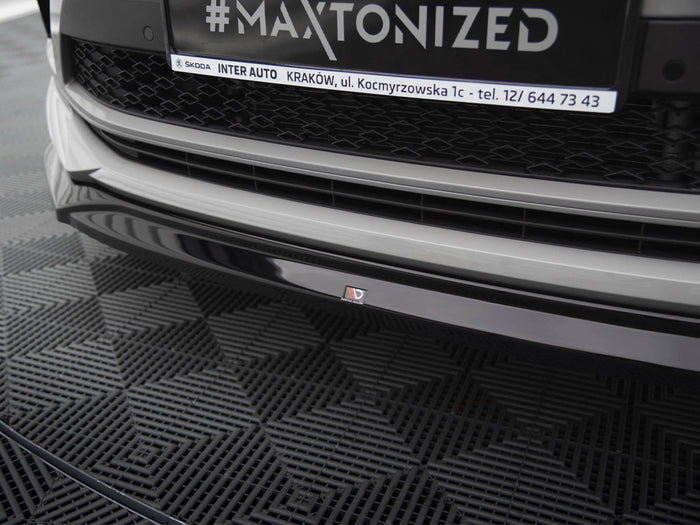 Front Splitter V.2 Skoda Kodiaq RS Mk1 Facelift - Maxton Design