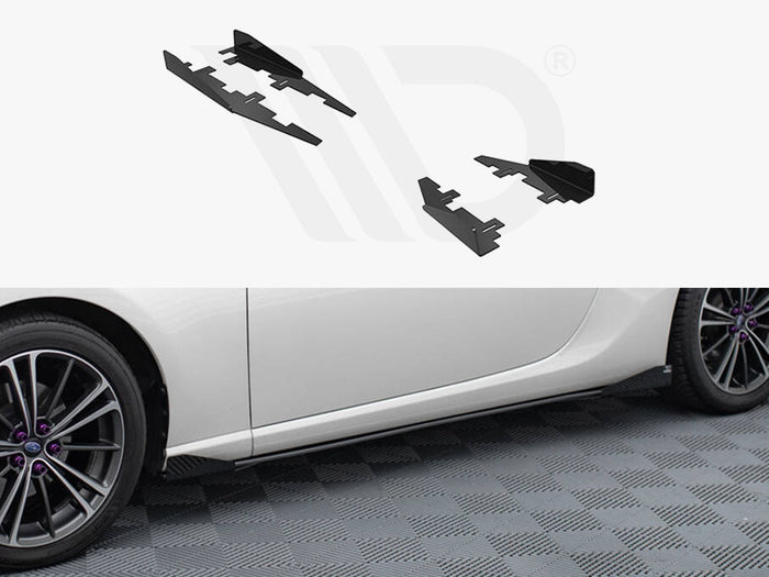 Subaru BRZ Mk1 / Mk1 Facelift Side Flaps - Maxton Design