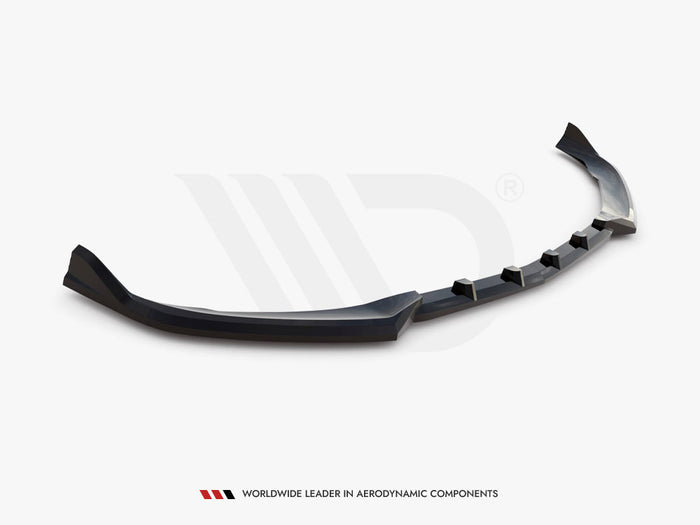 Mercedes-AMG C63 Sedan / Estate W205 / S205 Front Splitter V.2 - Maxton Design