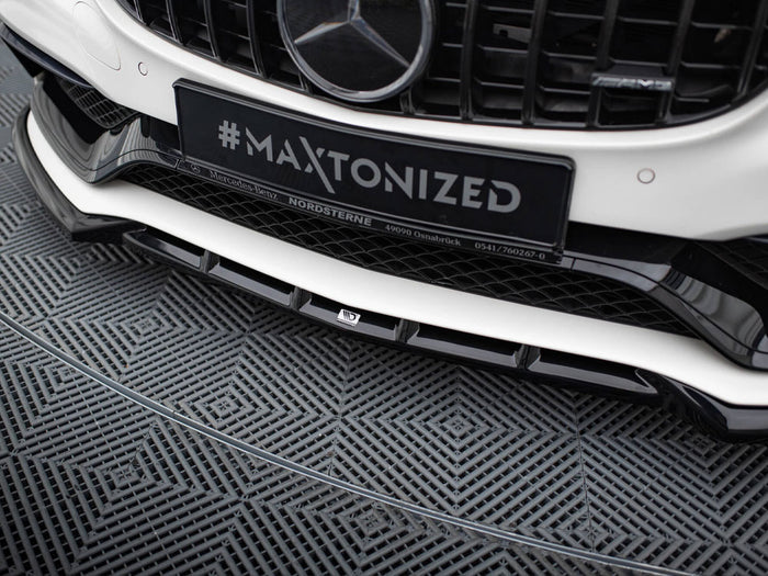 Mercedes-AMG C63 Sedan / Estate W205 / S205 Front Splitter V.2 - Maxton Design