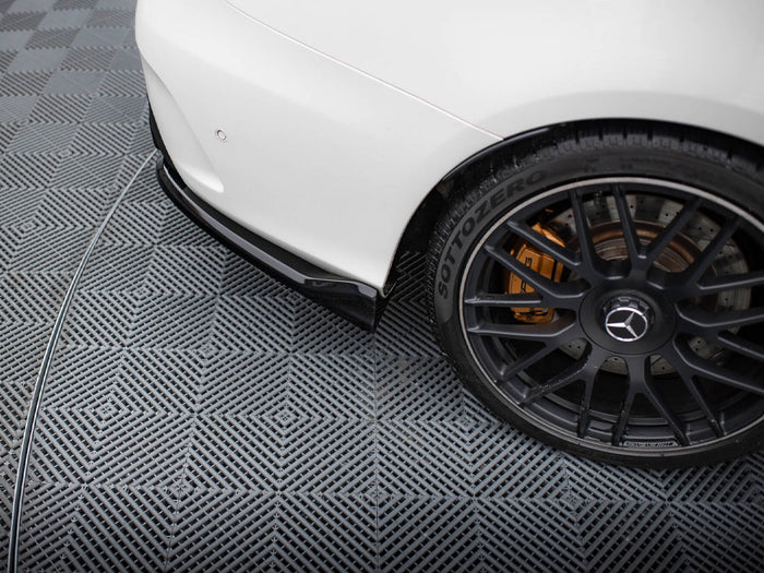 Mercedes-AMG C63 Sedan / Estate W205 / S205 Rear Splitter (Vertical Bars) - Maxton Design