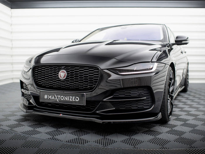 Jaguar XE X760 Facelift Front Splitter V.1 - Maxton Design