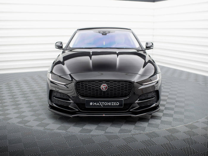 Jaguar XE X760 Facelift Front Splitter V.1 - Maxton Design