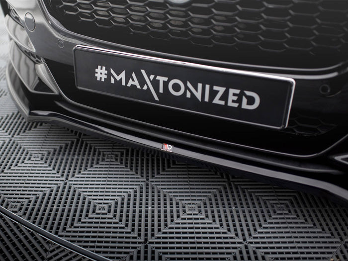 Jaguar XE X760 Facelift Front Splitter V.1 - Maxton Design