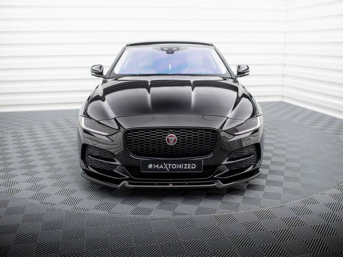 Jaguar XE X760 Facelift Front Splitter V.2 - Maxton Design