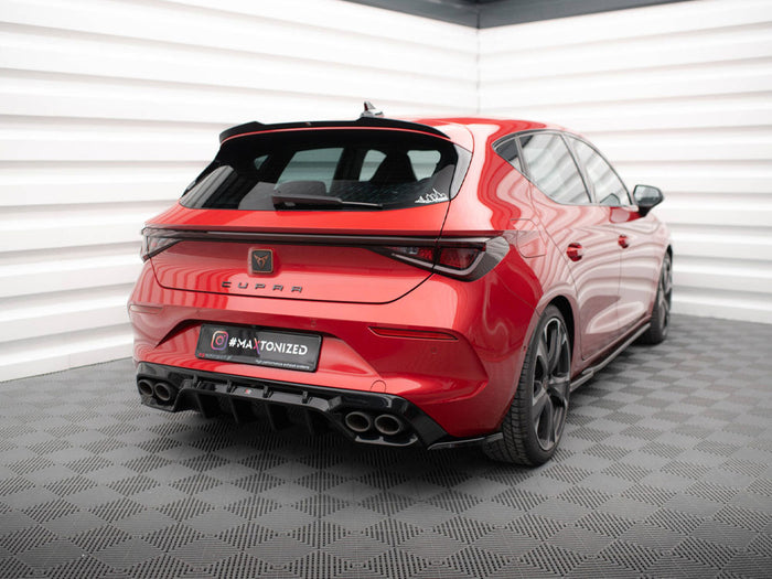 Rear Side Splitters V.2 Cupra Leon Hatchback Mk1 - Maxton Design