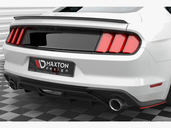 Ford Mustang Mk6 Facelift Rear Side Splitters V.2 - Maxton Design