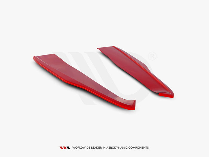 Ford Mustang Mk6 Facelift Rear Side Splitters V.2 - Maxton Design