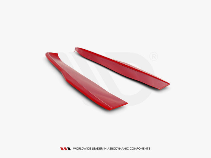 Ford Mustang Mk6 Facelift Rear Side Splitters V.2 - Maxton Design