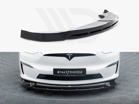 Tesla Model X Mk1 Facelift Front Splitter V.1 - Maxton Design
