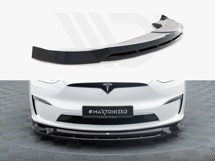 Tesla Model X Mk1 Facelift Front Splitter V.1 - Maxton Design