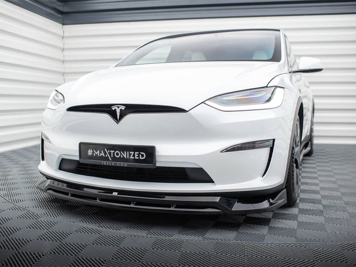 Tesla Model X Mk1 Facelift Front Splitter V.1 - Maxton Design