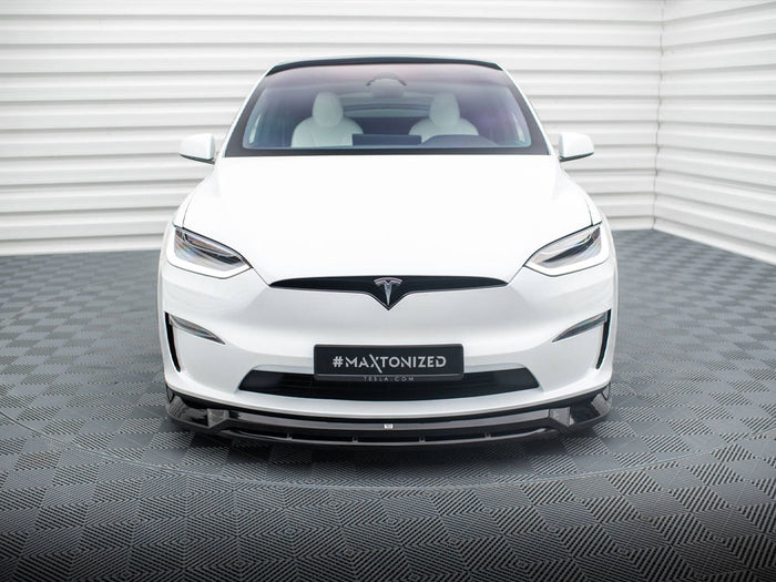 Tesla Model X Mk1 Facelift Front Splitter V.1 - Maxton Design