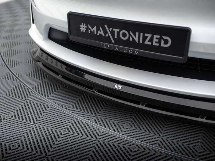 Tesla Model X Mk1 Facelift Front Splitter V.1 - Maxton Design