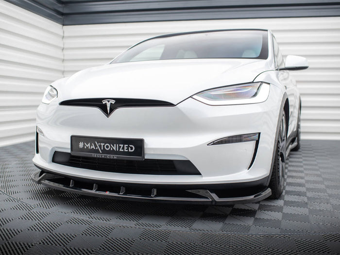 Tesla Model X Mk1 Facelift Front Splitter V.2 - Maxton Design