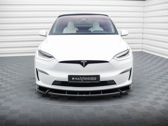 Tesla Model X Mk1 Facelift Front Splitter V.2 - Maxton Design