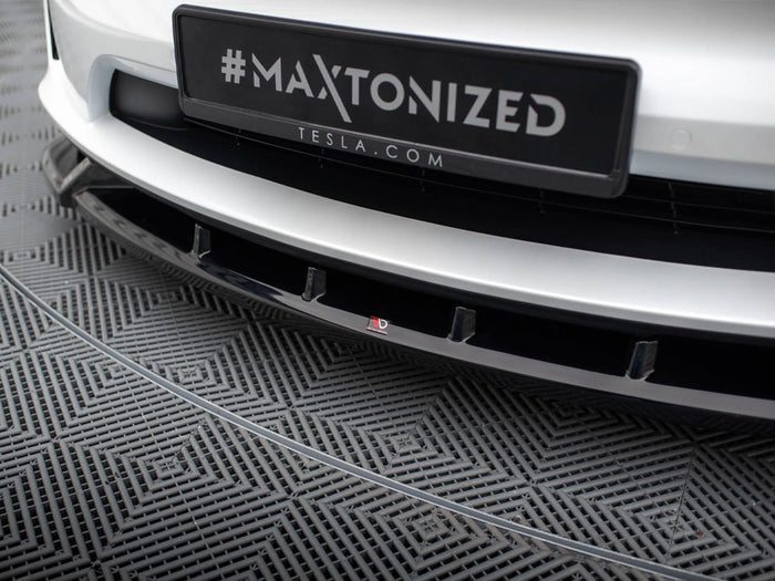 Tesla Model X Mk1 Facelift Front Splitter V.2 - Maxton Design