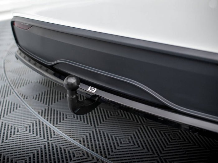 Tesla Model X Mk1 Facelift Rear Splitter (Vertical Bars) - Maxton Design