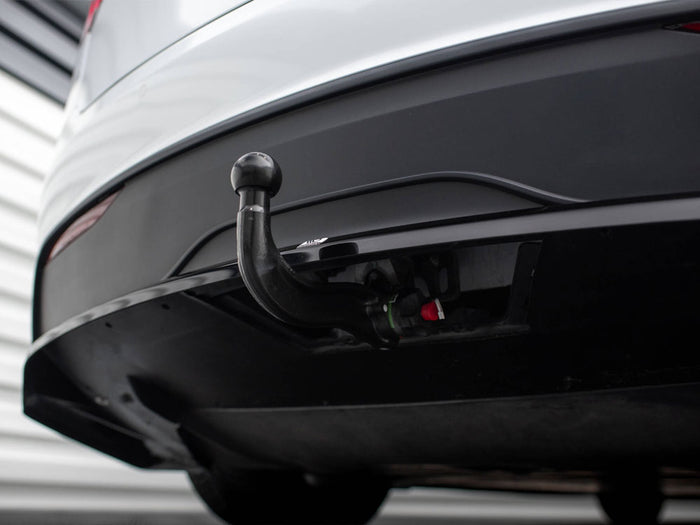 Tesla Model X Mk1 Facelift Rear Splitter (Vertical Bars) - Maxton Design