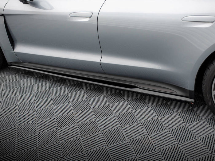 Porsche Taycan Sport Design / Taycan 4 Sport Design / Taycan 4S Sport Design / Taycan GTS Sport Design Mk1 Side Skirts Diffusers - Maxton Design