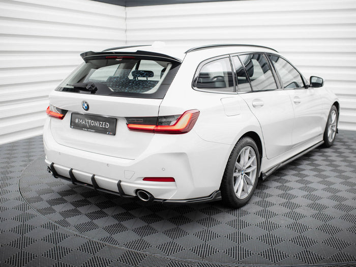 BMW 3 Sedan / Touring G20 / G21 Facelift Rear Side Splitters - Maxton Design
