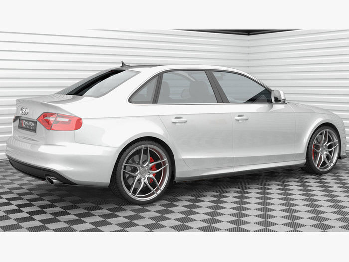 Audi A4 S-Line B8 Facelift Central Rear Splitter - Maxton Design