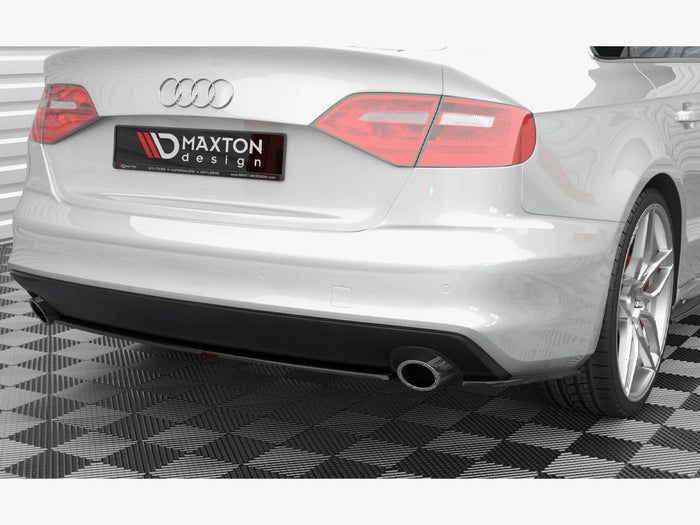 Audi A4 S-Line B8 Facelift Central Rear Splitter - Maxton Design