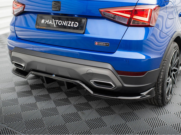 Rear Splitter (Vertical Bars) Seat Arona FR Mk1 Facelift - Maxton Design