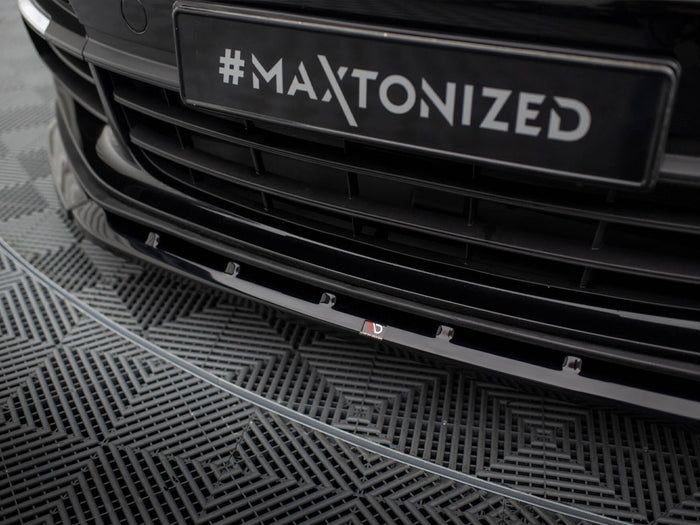 Porsche Panamera E-Hybrid 971 Front Splitter V.1 - Maxton Design