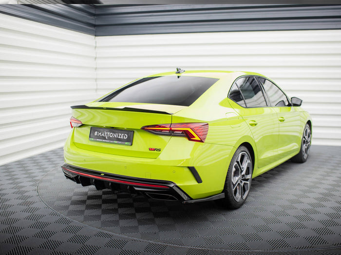 Rear Side Splitters V.4 Skoda Octavia RS Mk4 - Maxton Design