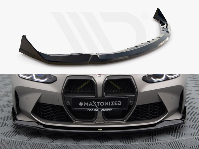 BMW M4 G82 / M3 G80 Front Splitter V.4 CSL Look - Maxton Design