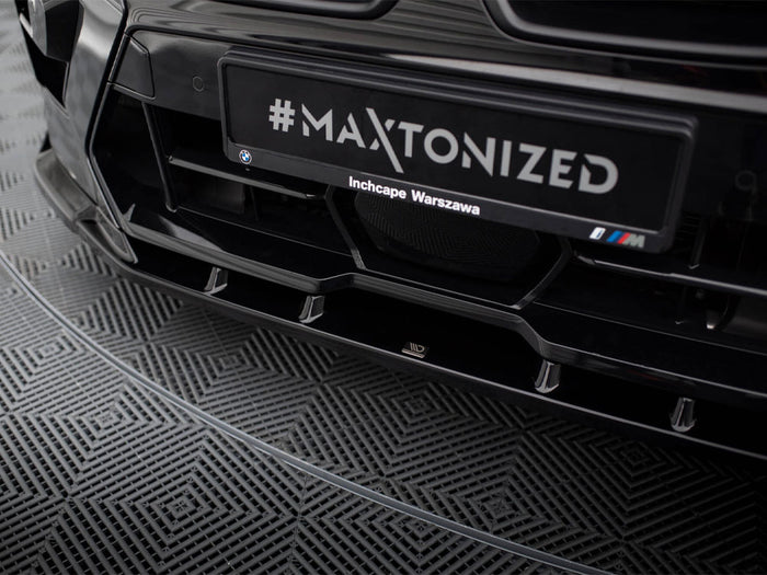 BMW X5 M F95 Facelift Front Splitter V.2 - Maxton Design