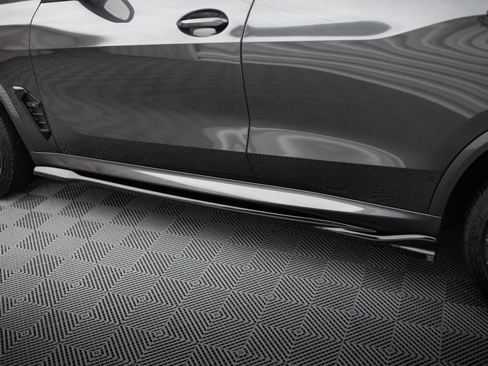 BMW X5 M F95 Facelift Side Skirts Diffusers - Maxton Design